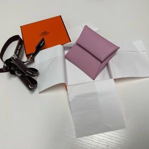 SOLD - BNIB Hermes Bastia in Mauve Sylvester